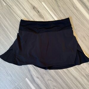 Black Lululemon Skirt